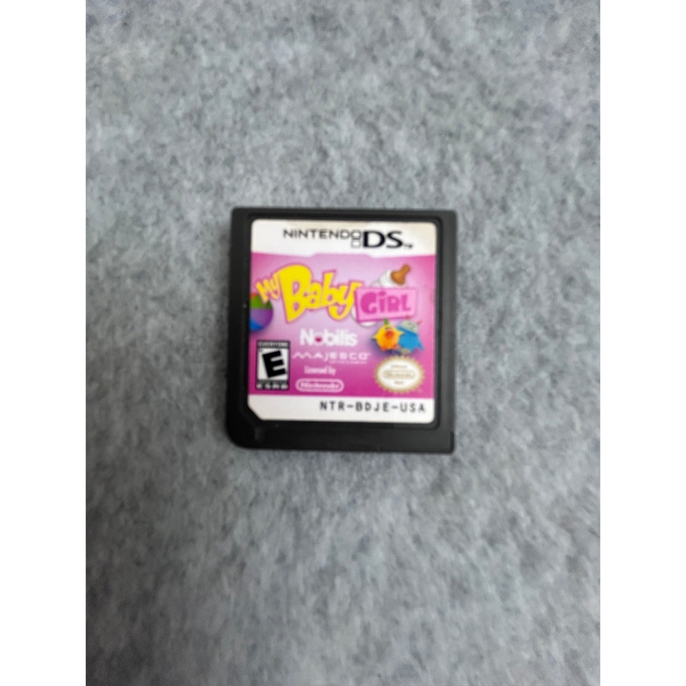 My Baby Girl Nintendo DS Game Cartridge NTR-BDJE-USA Majesco Nobilis E Rated